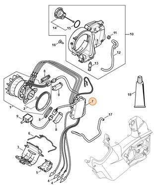 Moduł elektroniczny, Stihl 12524301401