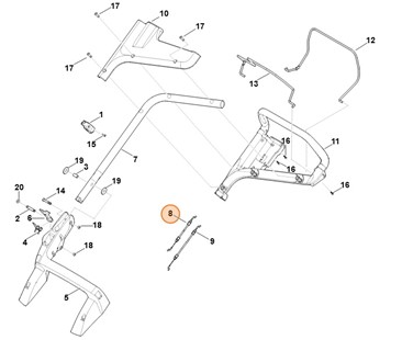 Cięgno, Stihl 63587007521