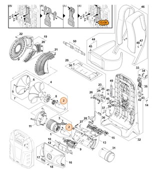 Stożek dyszy wylotowej, Stihl BA037610300