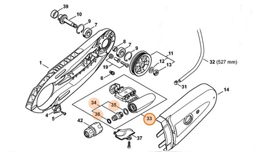 Zawór magnetyczny, Stihl 42506705200