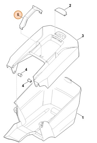 Uchwyt, Stihl 63117036600