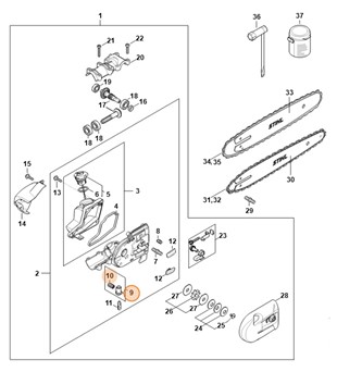 Głowica ssąca, Stihl 41826403800