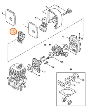 Komora udarowa, Stihl 42411216900