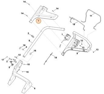 Pokrywa, Stihl 63587060740