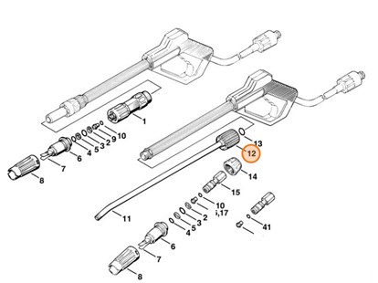 Nakrętka kołpakowa, Stihl 49155030200