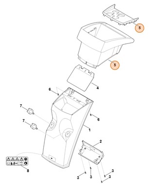 Górna część leja, Stihl 60077000302