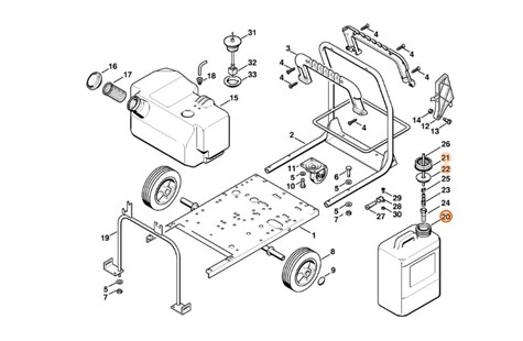 Pojemnik, Stihl 47127000800