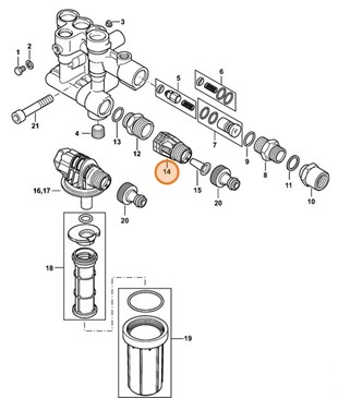 Złącze, Stihl 47887005700