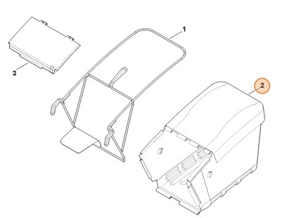 Kosz na trawę (z tkaniny), Stihl 63787009702