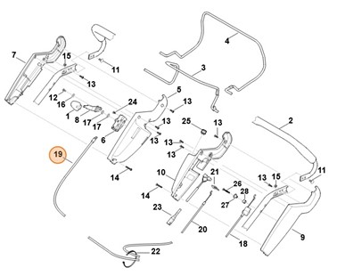 Cięgno, Stihl 63607007500