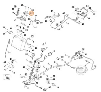 Przekaźnik, Stihl 61704303100