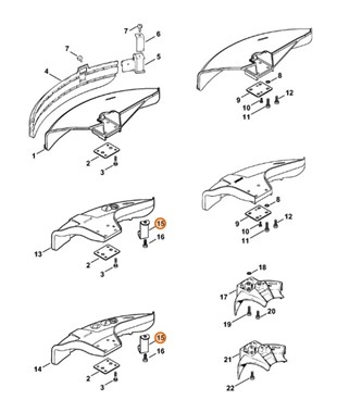 Noż korygujący długość, 41337134110