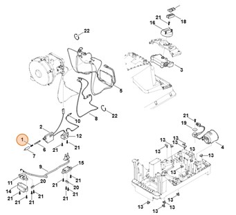 Sprężyna, Stihl 60134057600