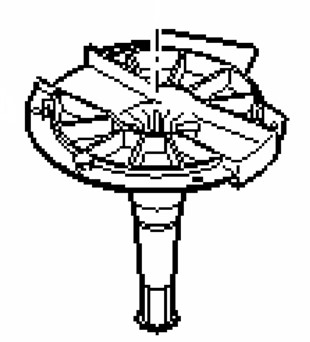 Sworzeń łożyskowy, Stihl 48607319703