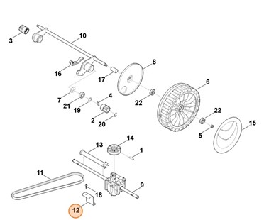 Uchwyt, Stihl 63407042710