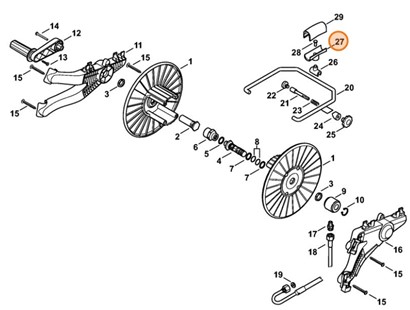 Prowadzenie węża, Stihl 47800071004