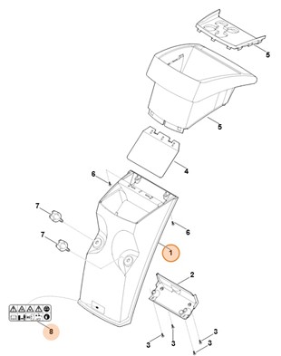 Dolna część leja, Stihl 60077017941