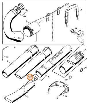 Dysza płaska prosta, Stihl 42297086301
