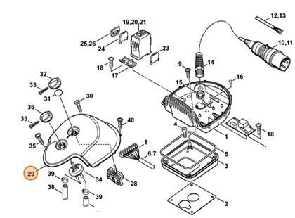 Pokrywka, Stihl 47474303600