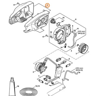 Obudowa silnika, Stihl 48576000804