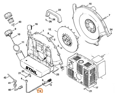 Wąż, Stihl 42033507600