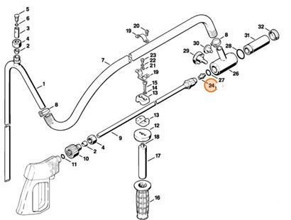 Dysza, Stihl 49005021040