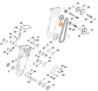 Koło zębate, Stihl 62506420101