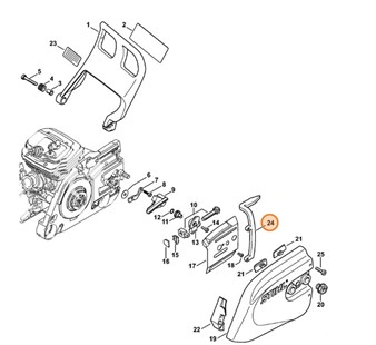 Ząb prowadzący, Stihl 42526640100