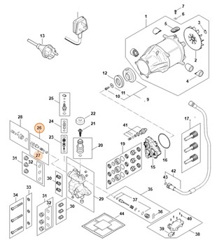 Kanał obejściowy, Stihl RE015103103