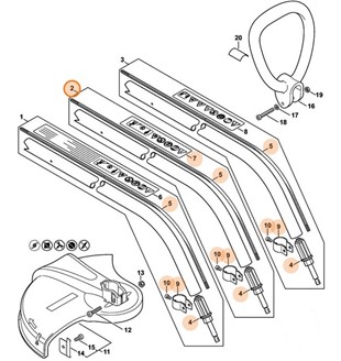 Wysięgnik, Stihl 48097101704