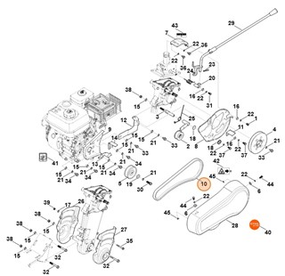 Pasek klinowy, Stihl 62507115000