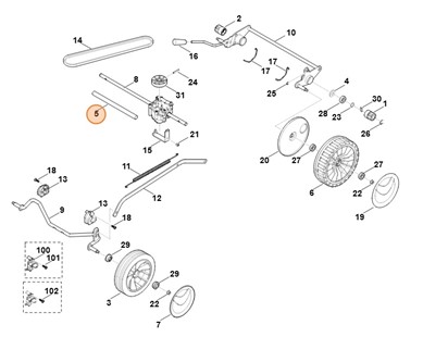 Rura, Stihl 61057039111