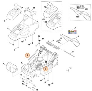 Zestaw filtrów, Stihl 63110071090
