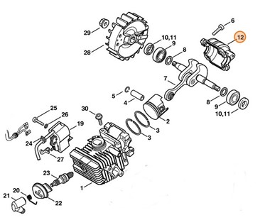 Misa korbowa, Stihl 11370212500