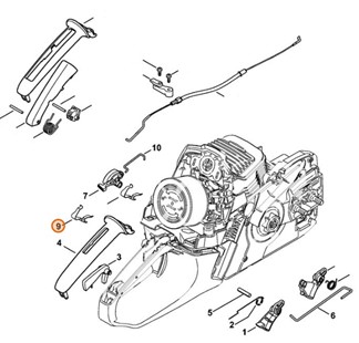 Sprężyna zestykowa, Stihl 11414421600