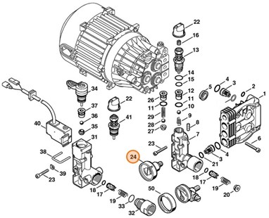 Manometr, Stihl 47195120500