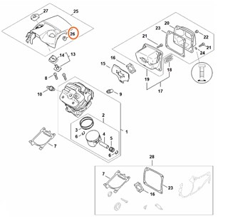 Kołpak, Stihl 11470847100