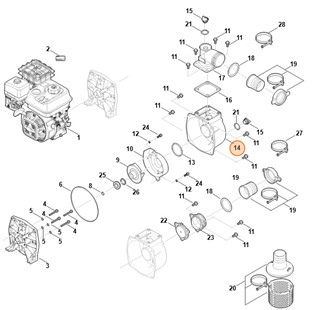 Obudowa, Stihl VB047011000