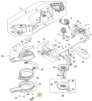 Dociskacz, Stihl SA027929900