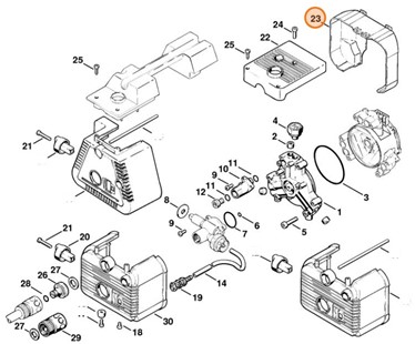 Pokrywa, Stihl 47187062100
