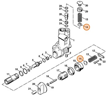 Mocowanie, Stihl 47245130100