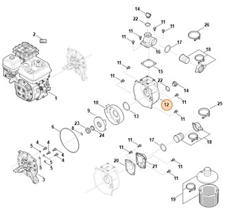 Obudowa, Stihl VB037011000