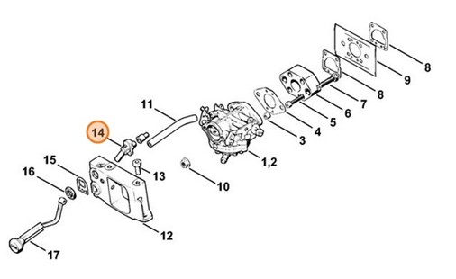 Wyłącznik STOP, Stihl 11114300210
