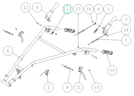 Sprężyna powrotna dźwigni sprzęgła, Orec 80-1417-971-10 