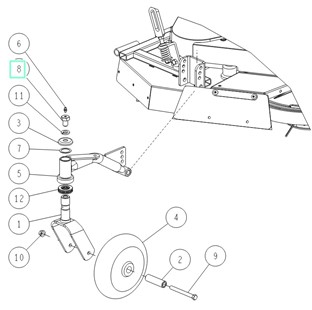 Śruba smarująca M14, Orec 84-1783-791-00
