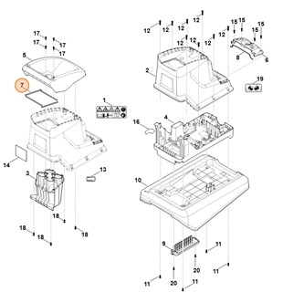 Uszczelka, Stihl 60137090400