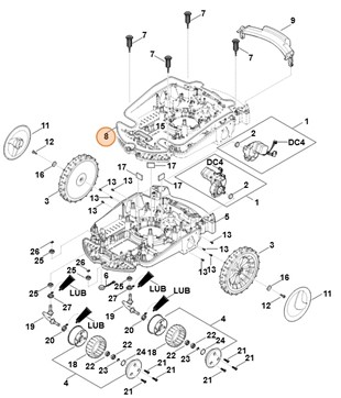 Uszczelka, Stihl 63097190200