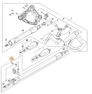 Lanca natryskowa, Stihl 49305000910