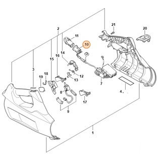 Wiązka kabli, Stihl 48664003401