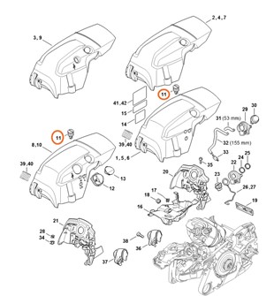 Zamknięcie, Stihl 11401409200
